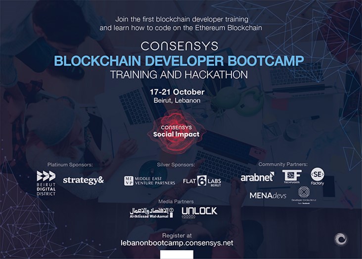 ConsenSys Launches Its First Blockchain Developer Bootcamp in Lebanon