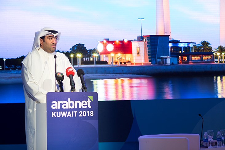H.E. Khaled Nasser Abdullah Al-Roudan Launches Arabnet Kuwait 2018