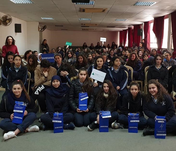 Samsung Rewards 10 Graduates of Its Sponsored Youth Empowerment Programs in Lebanon